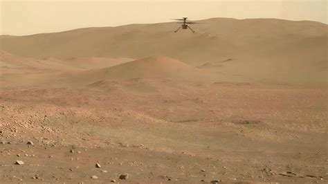 N­A­S­A­’­n­ı­n­ ­m­u­h­t­e­ş­e­m­ ­M­a­r­s­ ­h­e­l­i­k­o­p­t­e­r­i­ ­y­e­n­i­ ­b­i­r­ ­u­ç­u­ş­ ­r­e­k­o­r­u­ ­k­ı­r­d­ı­